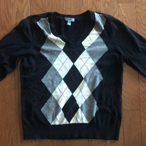 Argyle sweater